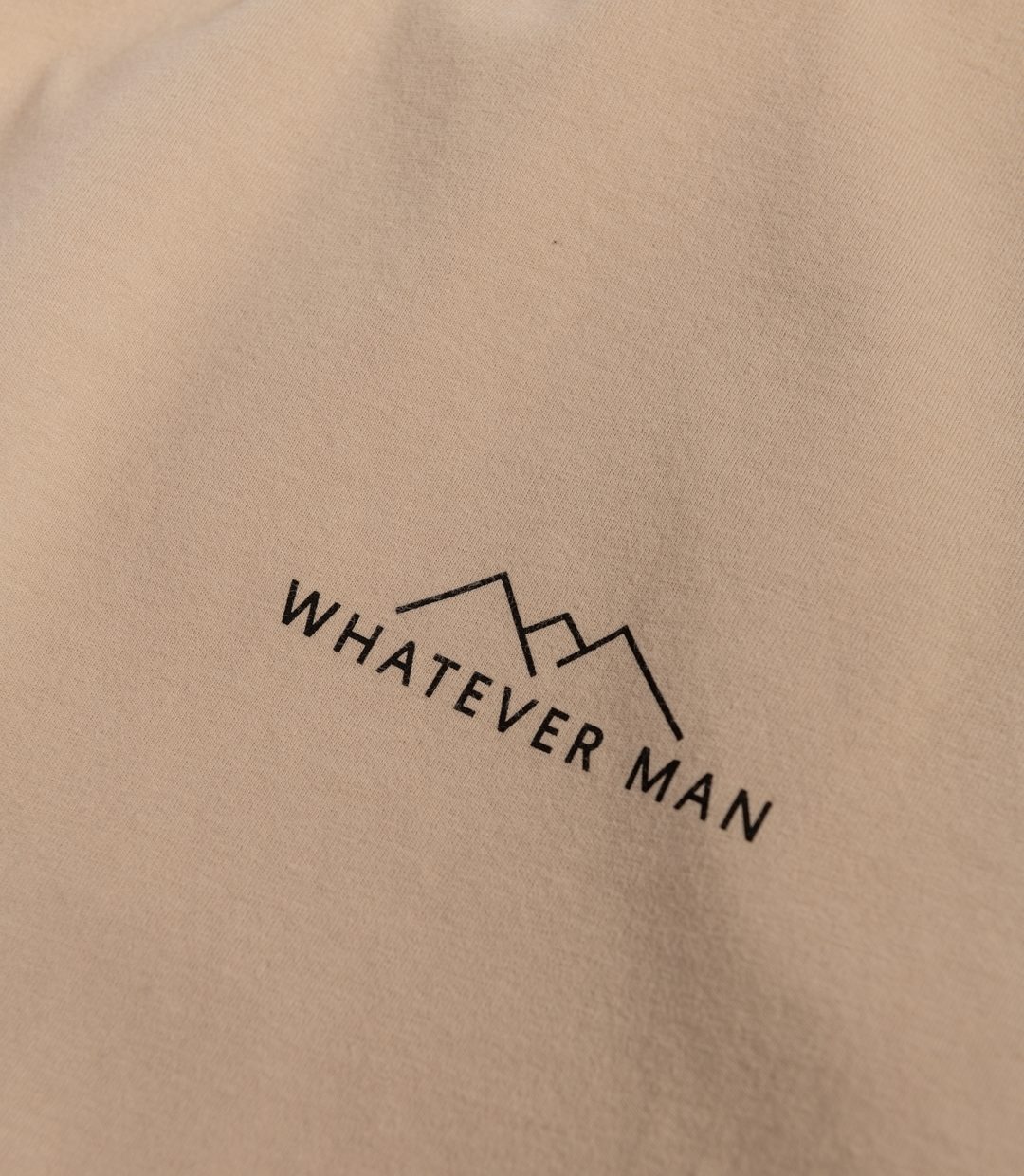 Whatever Man Men Logo Khaki Detail 1