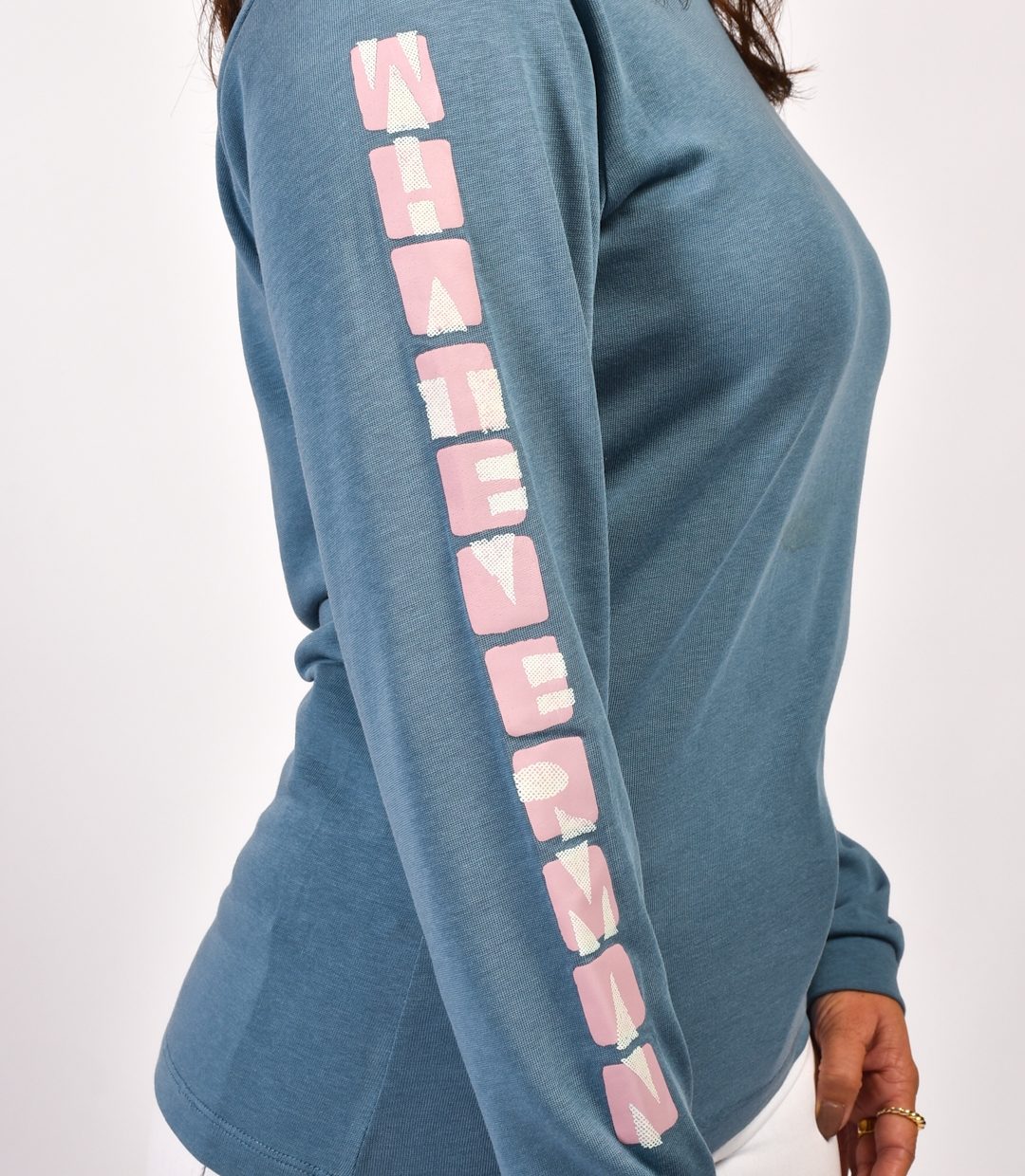 Whatever Man Women Stracking LS Detail 2