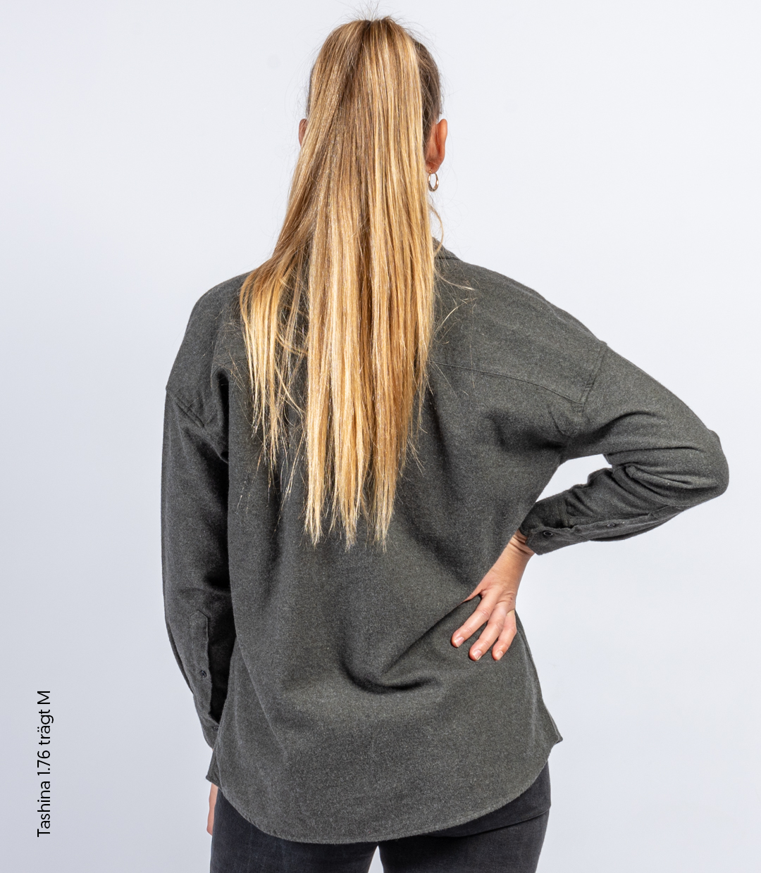 Whatever Man Women Moss Flannel 4 1