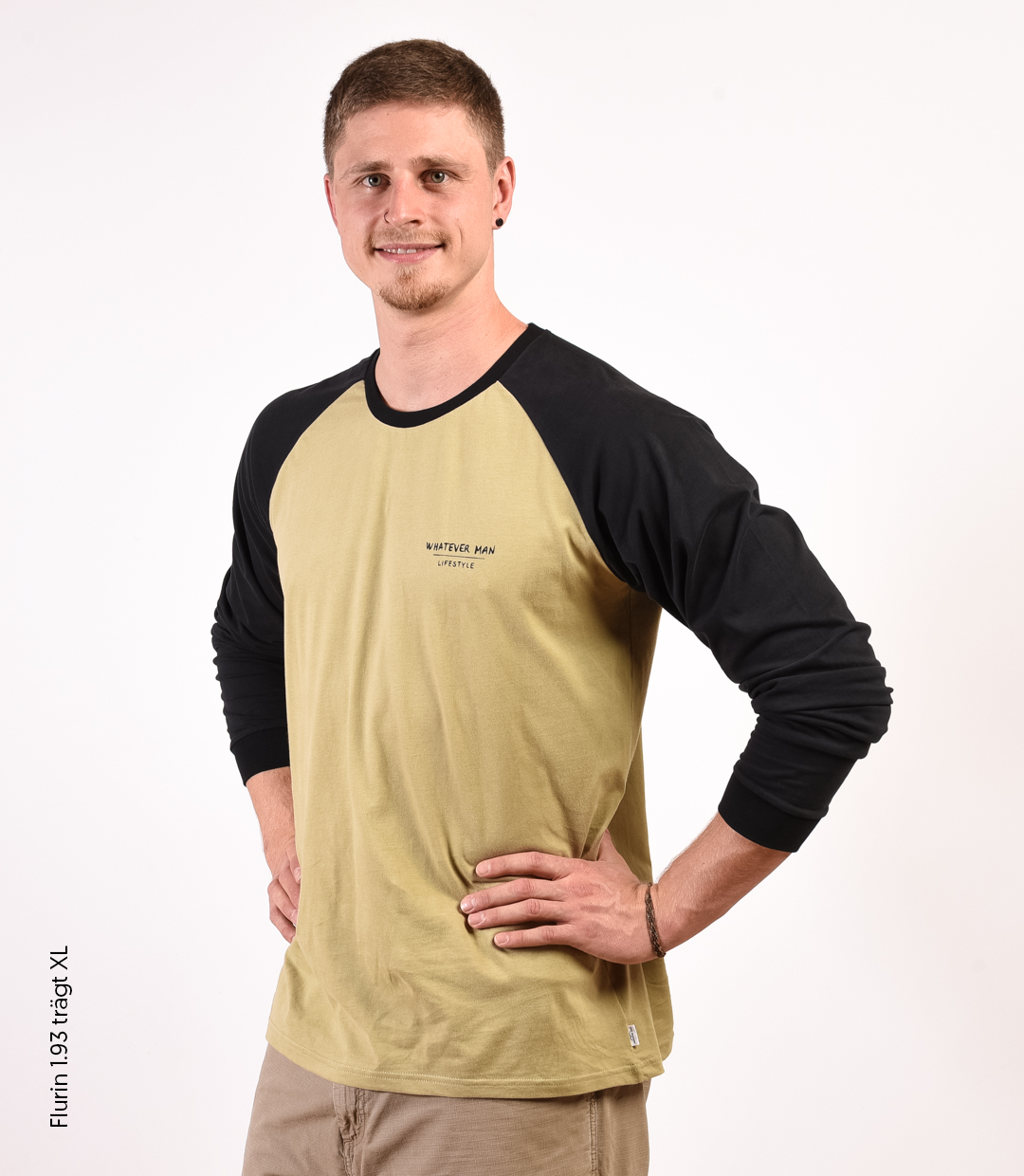 Whatever Man Man Script LS Green 3 1