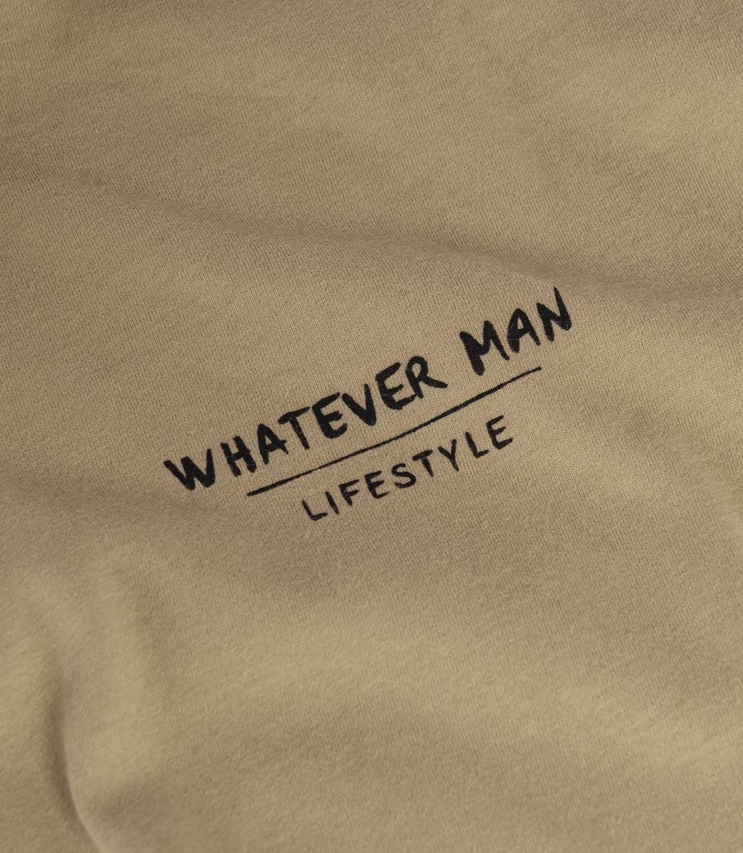 Whatever Man Man Script LS Green Detail 1