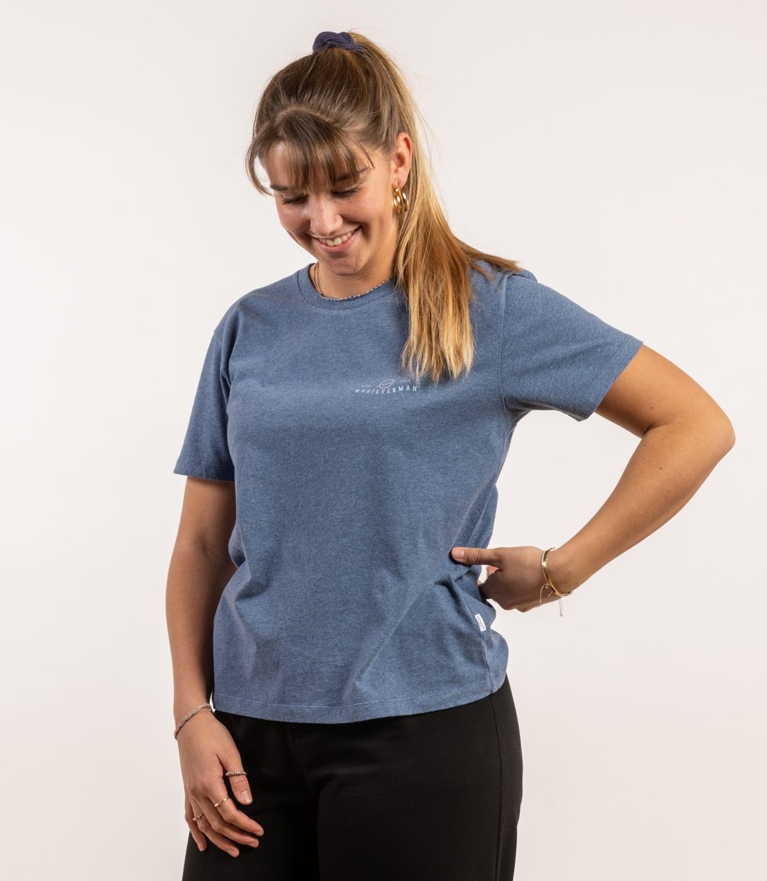Whatever Man Women Wisdom Blue Melange 1