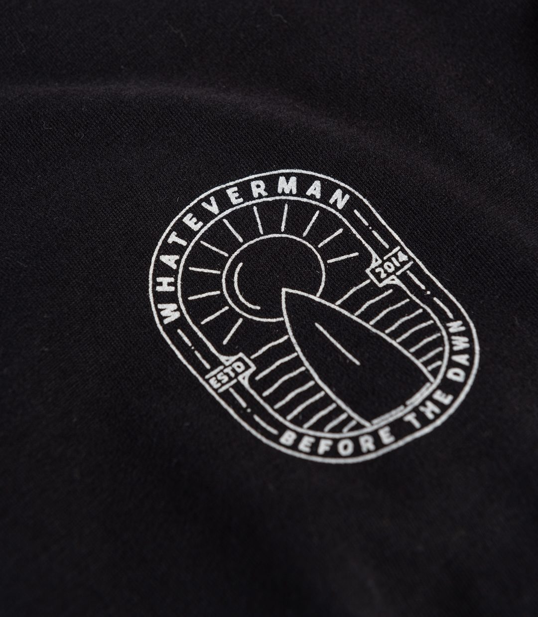 Whatever Man Woman Dawn LS Black Detail 1