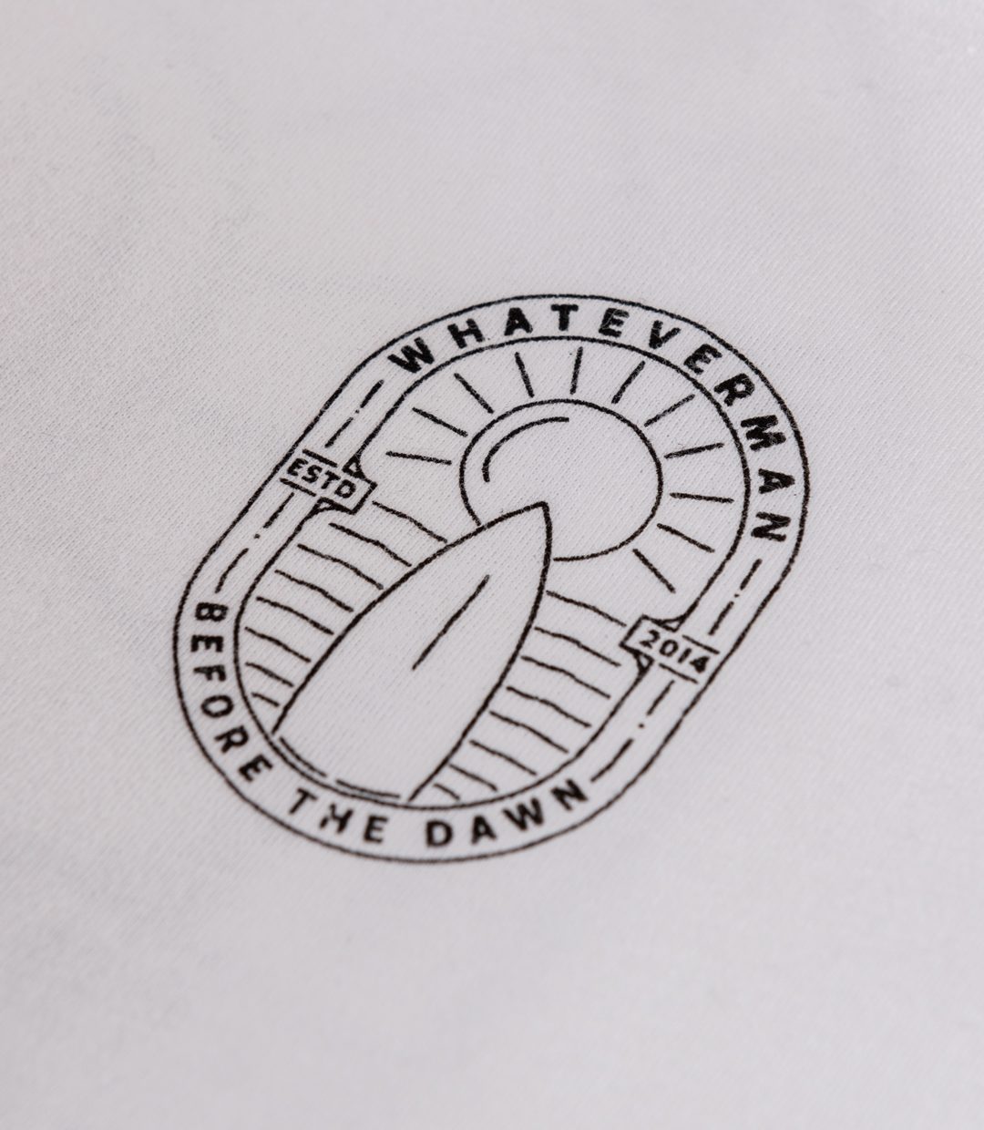 Whatever Man Woman Dawn LS White Detail 1
