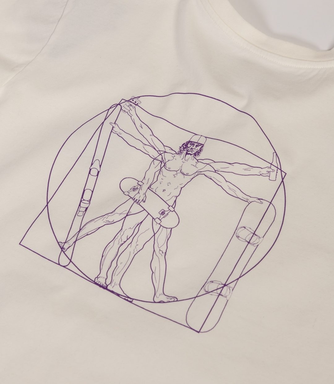 Whatever Man Women Da Vinci White Detail 3